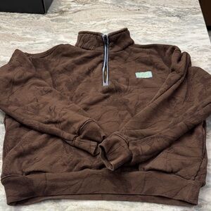Dairy boy low country half zip size S